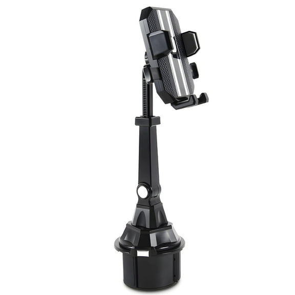 Car Phone Stand, Cup Holder, Adjustable Auto Phone Holder for Center Consoles Seat, ABS Car Stand for Easy Viewing Navigation