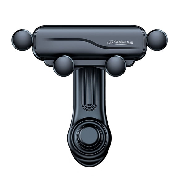 Car Phone Vent Mount with Gooseneck Extension, 360 Rotatable, Fits 4.7-7 Inch, No Power Needed, Black