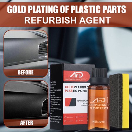 Car Plastic Parts Refurbish Agent - Plastic Parts Refurbish Agent Car Exterior Restorer, Coating Paste Maintenance Car Cleaner, Automotive Interior Plastic Part Retreading