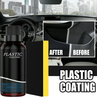 Plastic Refreshing, Car Plastic Plating Refurbishing Agent, Plastic  Revitalizing Coating Agent, Plastic Refreshing Car Black, Plastic Parts  Refurbish Agent (2) : Automotive 