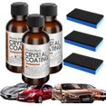 thumbnail image 1 of Car Plastic Plating Refurbishing Agent, Crystal Coating for Car Plastic Parts, Car Plastic Restorer Black, Plastic Model Car Kits, Nano Coating Agent for DIY, Automotive, 30ml 3PCS, 1 of 7
