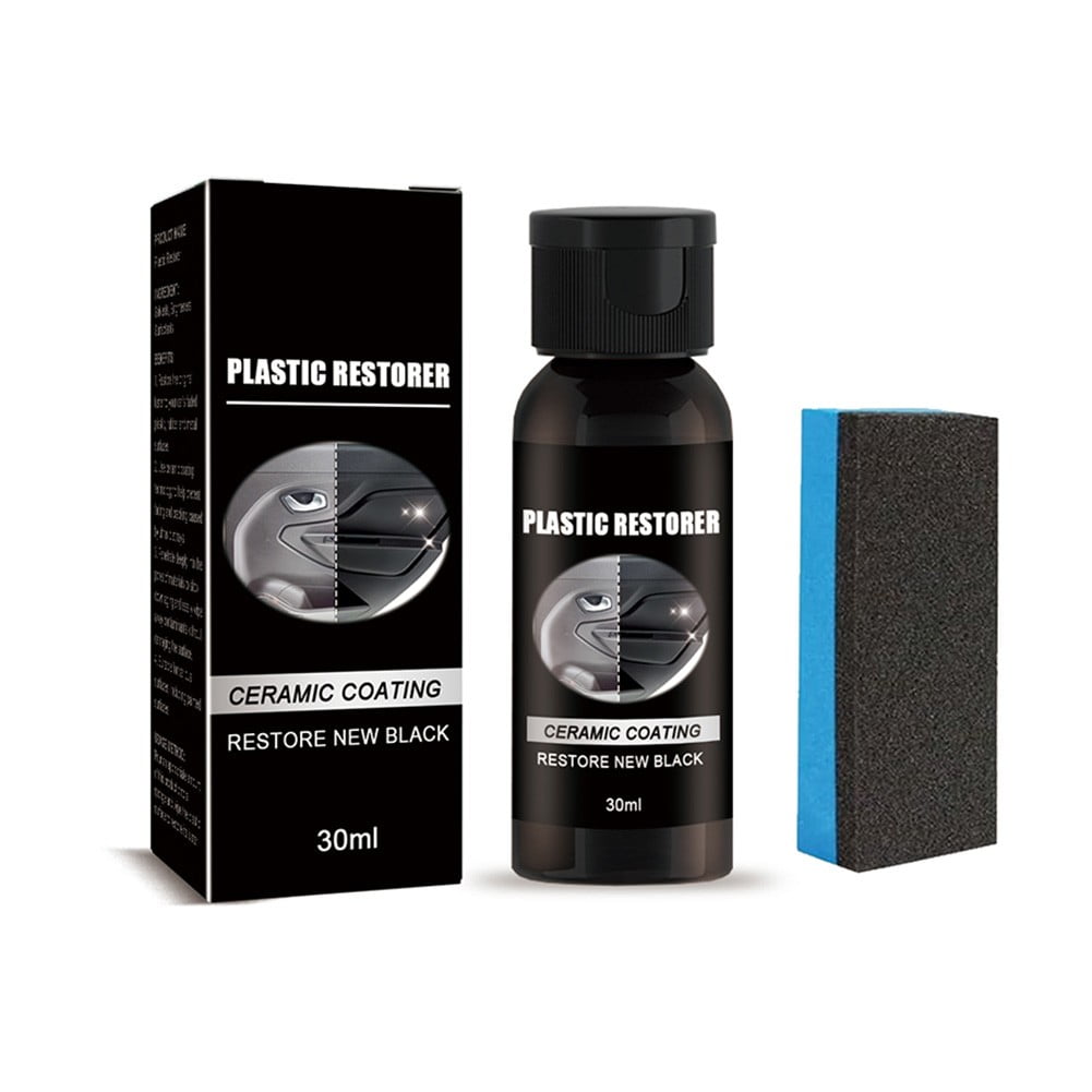 Car Plastic Polish Restoration Back To Black Car Plastic Polish ...