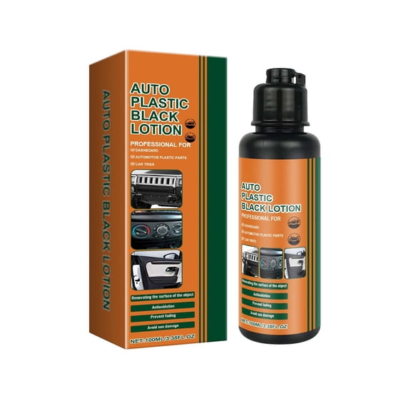 Car Plastic Polishing Paste Car Cosmetic Care Glossy Plastic Refinishing Conditioner 100Ml
