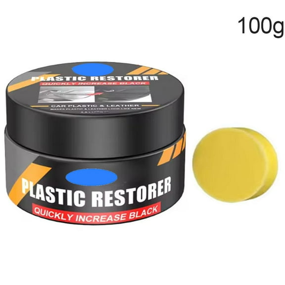Car Plastic Restorer Back To Black Gloss Plastic Renovator Longlasting Coating