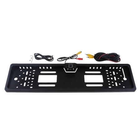 Car Plate Number Plate Holder Rear View Camera, 170 degree Angle of , 67 Waterproof And Dustproof, Video Display