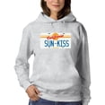 thumbnail image 1 of Car Plates California Sun-kiss Hoodie Women -Image by Shutterstock, Female Medium, 1 of 4
