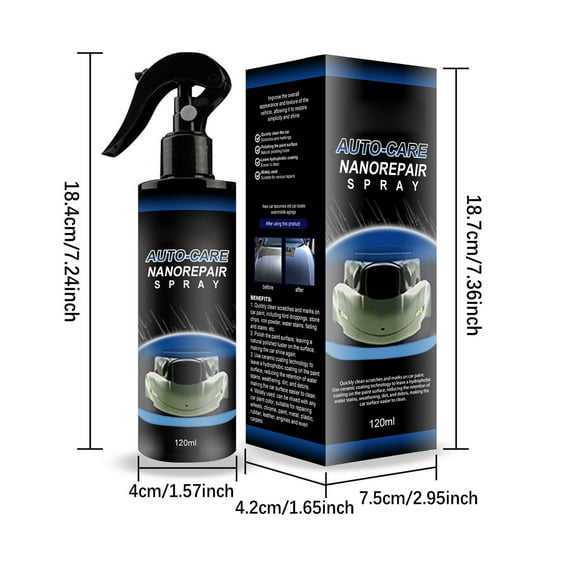 Car Polish Car Polish 3 In 1 High Protection Quicks Car Coating Spray Multi-functional Coating Renewals Agent For Light Scratches And Scratch 120ml