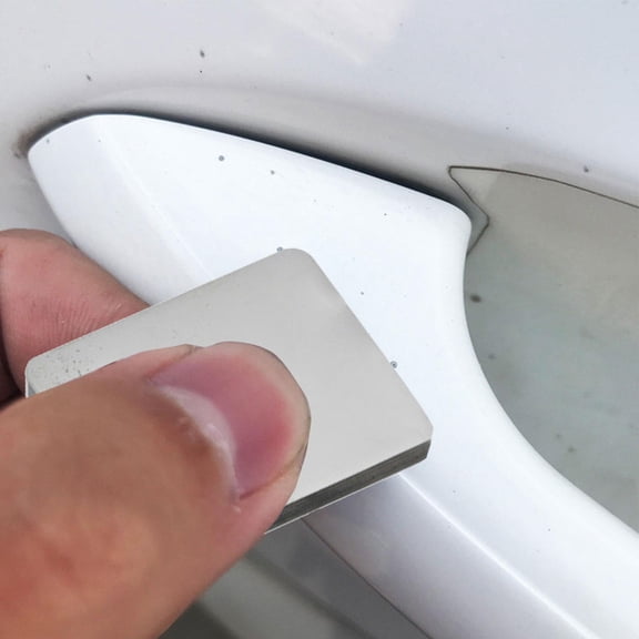 Car Polisher Scraper Blade, Spray Paint Point Correction Scraper, Small Scratches Polishing Repair Blade, Auto Sticker Removal tool, Multi-Function Rust-proof Paint Scraper Tool