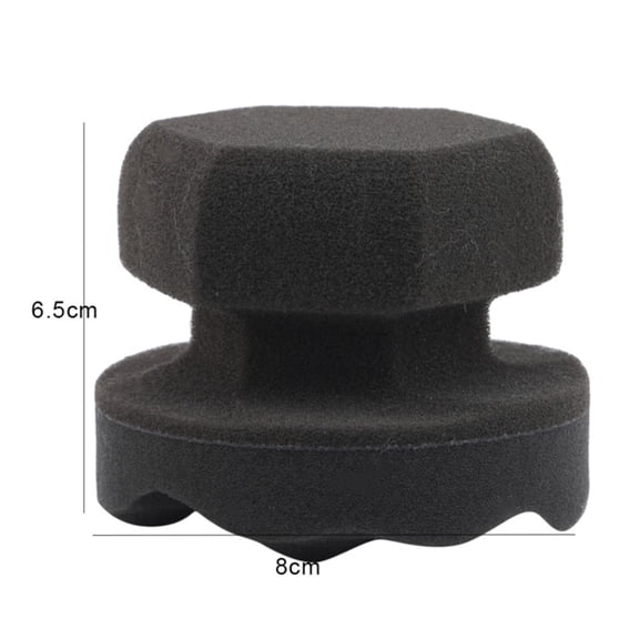 Car Polishing Pad Tire Contour Dressing Applicator Pads Gloss Shine Color Polishing Sponge 2size Optional Auto Polishing Tools