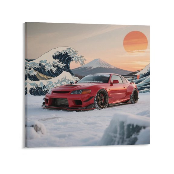 Car Poster (20) Poster Decorative Painting Canvas Wall Art Living Room Posters Bedroom Painting 28x28inch(70x70cm)