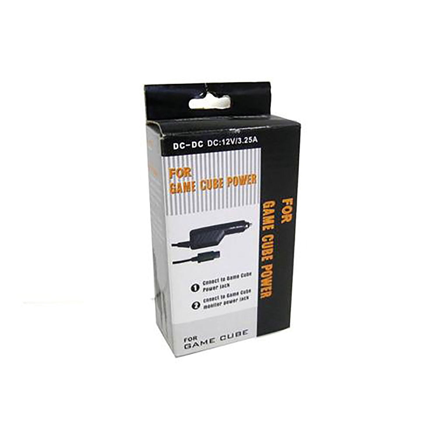 Car Power Adapter Charging Cable for Nintendo GameCube NGC, Black