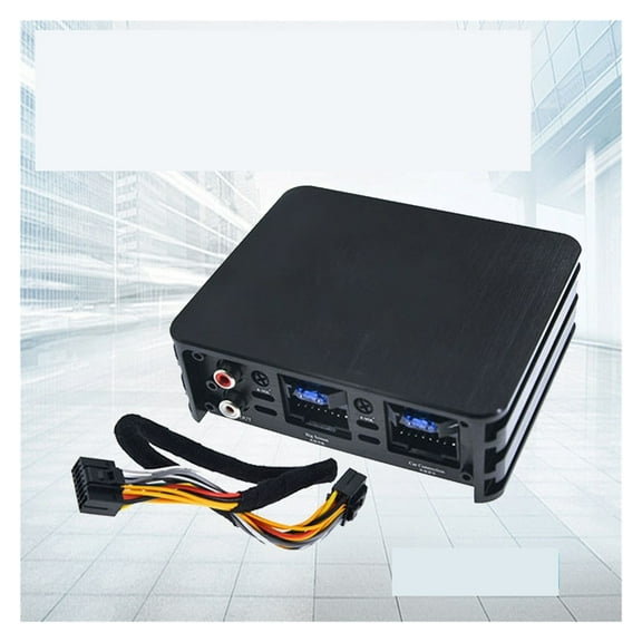 Car Power Amplifier Non-Destructive Installation DSP Car Speaker for Screen Dedicated Amp ,Bass & Treble Control