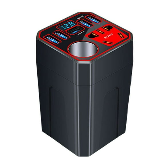 Car Power Inverter 12V/24V TO DC220V Converter Fast Car Power Converter Charger