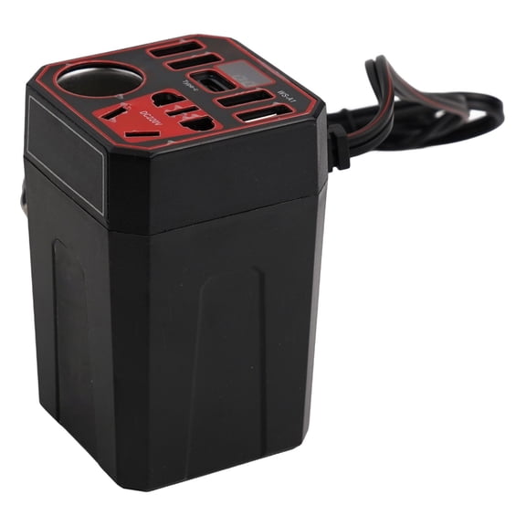 Car Power Inverter 12V/24V TO DC220V Converter Fast Car Power Converter Charger