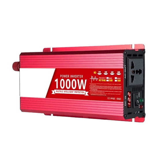 Car Power Supply Mini DC Converter 12V Pure Sine Wave to AC 1600W 0W 3000W 4000W ,High-efficiency Conversion