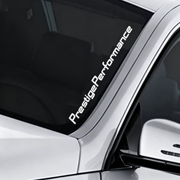 Car Prestige Performance Windshield Auto Stickers JDM Vinyl Car Sticker Bumper Decal Accessories