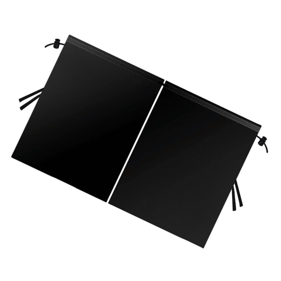 Car Privacy Curtains Sun Protection Removable Interior Divider for Family Trip