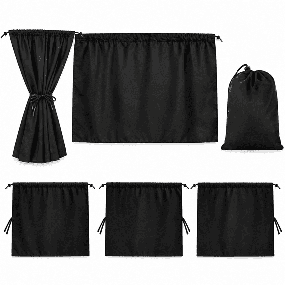 Car Privacy Curtains, Wide Blackout for Sedans, SUVs & Vans