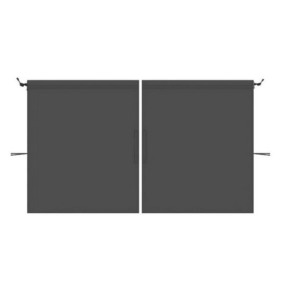 Car Privacy Partition Curtain - Adjustable, Ventilated, Safe, Black Dense Weave Fabric for In-Car Use