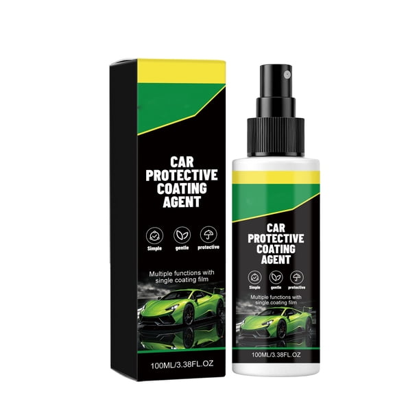 Car Protective Coating Spray 3.38 Fl Oz - Water Repellent Paint Sealant For Auto Gloss And Shine 1 Pack