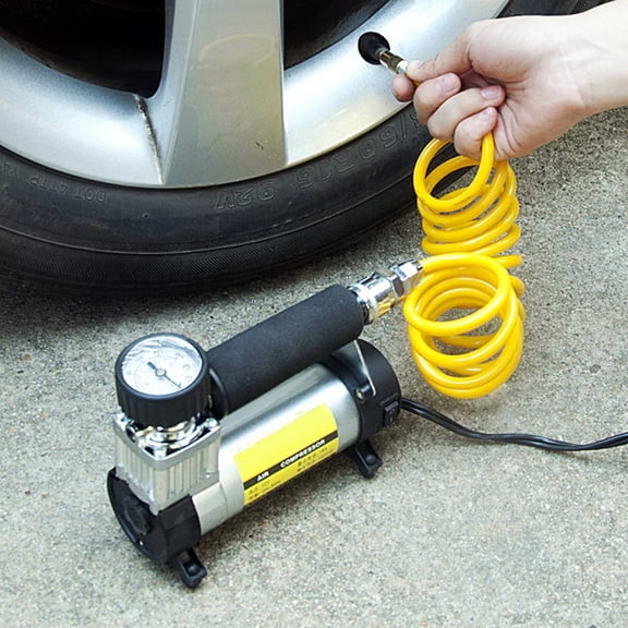 Car Pump Air Compressor Portable DC 12V For Automobile Tyre VAF