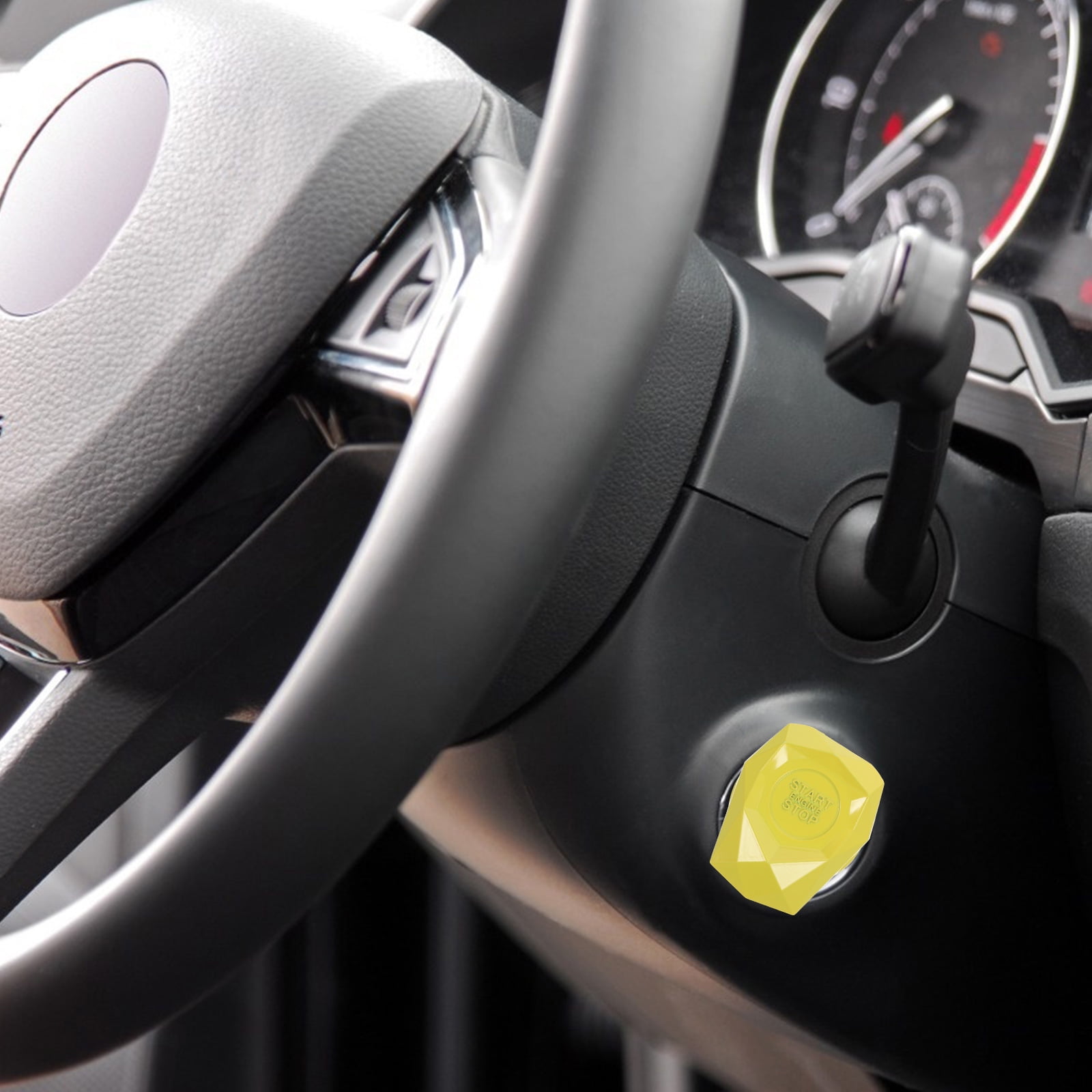 Car Push Button Cover Car Engine Push Button Vehicle Start Button Cover