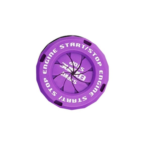 Car Push Start Button Cover ABS Decoration Ringing With Strong Adhesive Backing For Vehicle Interior Customization