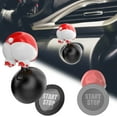 thumbnail image 1 of Car Push to Start Button Rocker, Car Engine Start Stop Button Joystick Full Metal Ball-bar Automotive One-Touch Start Button Starter Cover Decorative Remodeling Accessories, 1 of 7