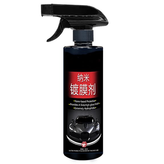 Car Quickly-Effect Coating Agent Coating Crystallizer Car Paint Wax Spray Coating Water Repellent Liquid Sealant Agent All-Car 500Ml