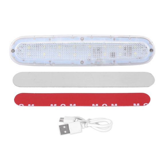 Car RV Boat Trailer Interior Ceiling Roof LED Lamp Lights Magnetic Dome Light Set W/ 16 LEDs