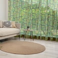 thumbnail image 1 of Car Race Track Tulle Curtains with Rod Pocket, Cartoon Style Illustration with Buildings Roadworks Activity, Sheer Drape for Wedding Party 2 Panels, 7 Sizes, Multicolor, by Ambesonne, 1 of 3