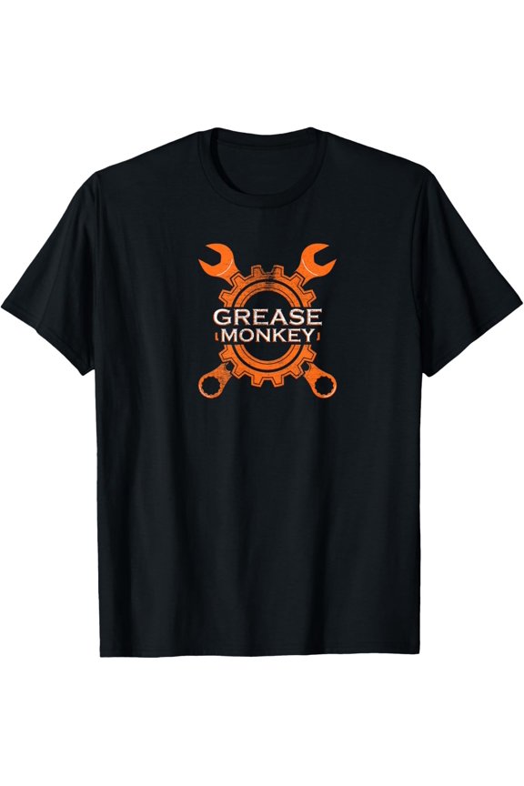 Car Racing Mechanic Grease Monkey T-Shirt