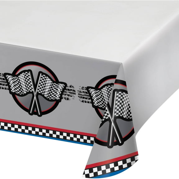 Car Racing Table Cover
