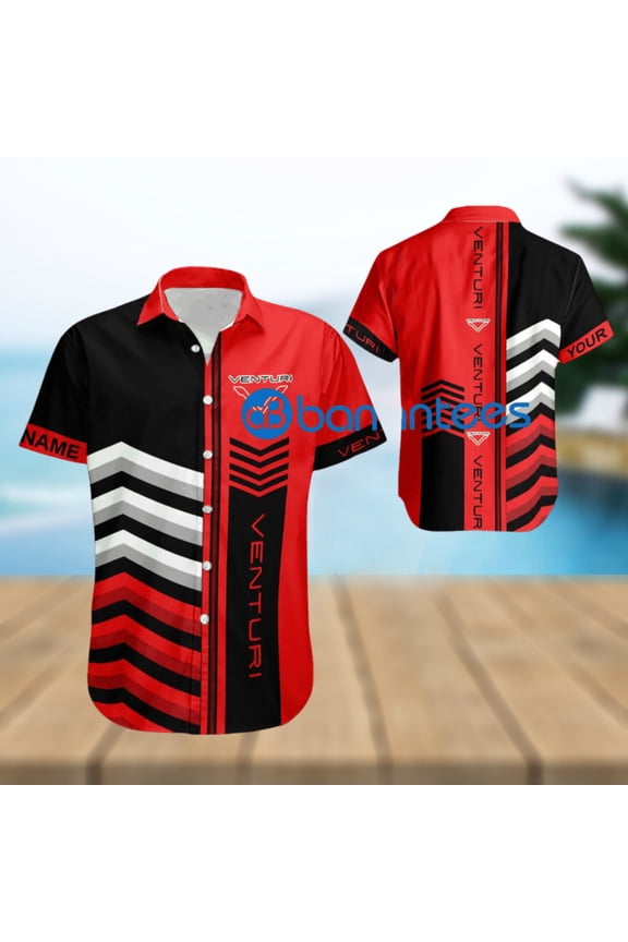 Car Racing Venturi Arrow Pattern Hawaiian Shirt New Custom Name Gift title