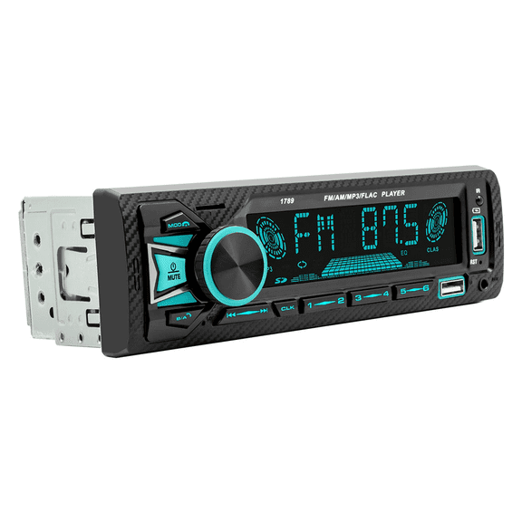 Car Radio 1din Srereo Bluetooth MP3 Player FM Receiver With Remote Control AUX/USB/TF Card In Dash Kit