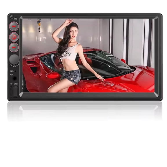 Car Radio 2 Din 7 inch Capacitive Touch Screen Bluetooth Multimedia MP5 Player For Android FM USB TF 12V Mirror Link Support DVR