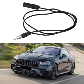 Car Radio AM/FM Antenna Extension Cable 100cm Flexible ABS Wire for Stereo GPS Sat Nav Vehicle Audio Signal Booster Easy Installation for General Purpose