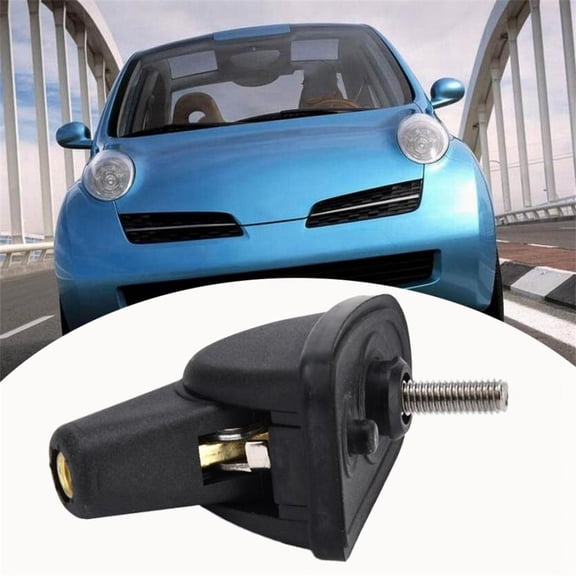 Car Radio Antenna Roof Base Mount Black for Nissan Micra 2001-10