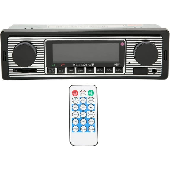 Car Radio Autoradio 1din 12V FM MP3 Electronics Bluetooth Radio Para Carro USB SD AUX Audio Hands-free Calls In-Dash Accessories
