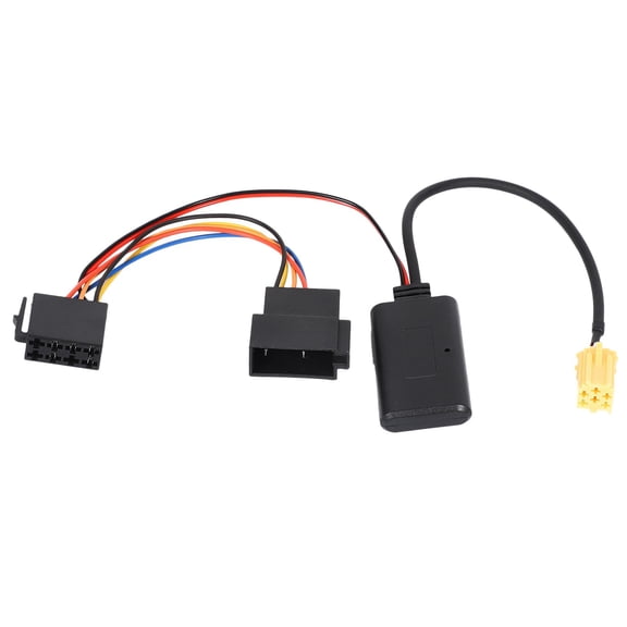 Car Radio Auxiliary Cable 6 Pin Adapter Cable Convenient Stable Sound Connection Enjoy Immersive Music