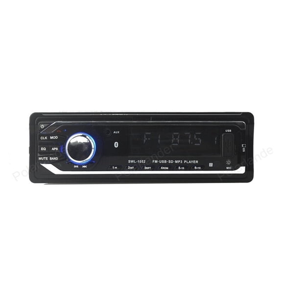 Car Radio Car Stereo 12V Player Bluetooth AUX-IN MP3 FM USB 1 Din With Remote Control For Car Radio ,Multi-Transmission