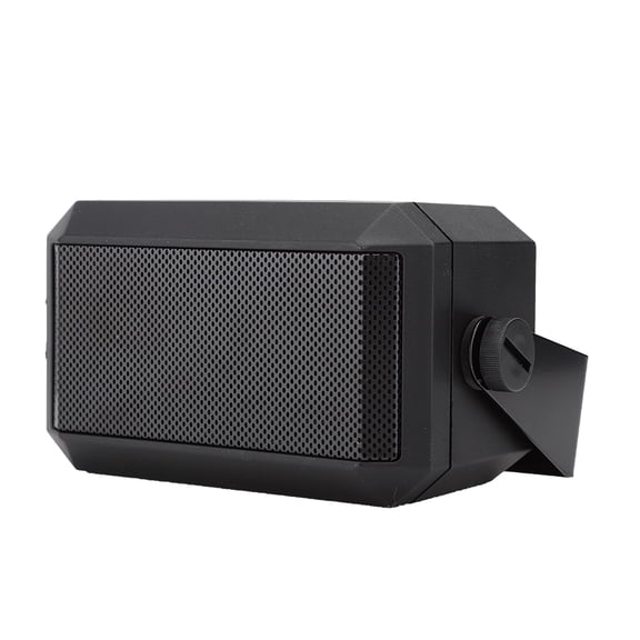 Car Radio External Speaker for Yaesu, ICOM, Kenwood - 5W Max Power, Clear Timbre, Compact Design, Easy Mount