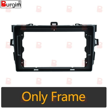 Car Radio Fascias For Toyota Corolla E140 E150 2006-2013 9 inch 2DIN Stereo Panel Wiring Harness Power Cable Adapter Connector