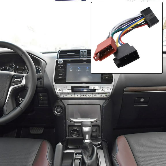 Car Radio ISO Adapter 20pin Cable Din Connector For AEG Car Stereo Car Radio ISO Adapter 20 Pin Cable Universally DIN Connector