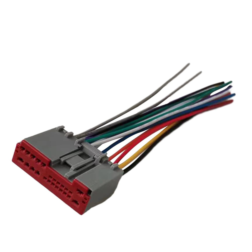 Car Radio Player Wiring Harness Audio Stereo Wire Adapter For Ford