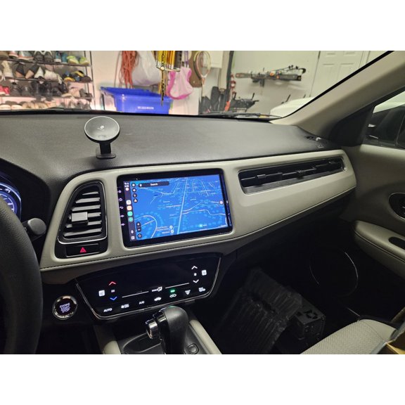 Car Radio Stereo 9-inch Touchscreen Android 15 Car Player for Honda Vezel HR-V HRV 2013-2022 GPS Navigation Head Unit WiFi Bluetooth SWC with Carplay and Android Auto 4+64G