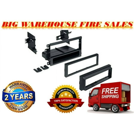 Car Radio Stereo CD Player Dash Install Mounting Trim Bezel Panel Kit Mount