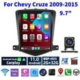thumbnail image 1 of Car Radio Stereo for Chevy Cruze 2009-2015, 9.7" Touchscreen Android 11 Support Carplay Android Auto/Navigation/Bluetooth/Video/Steering Wheel Control/WIFI/Rear Camera/2G+32G, Black, 1 of 10