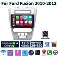 thumbnail image 1 of Car Radio Stereo for Ford Fusion 2010-2012, 10" Touchscreen Android 13 Support Carplay Android Auto Navigation Bluetooth Radio Video Steering Wheel Control Rear Camera 2G+32G,Black, 1 of 10