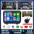 thumbnail image 1 of Car Radio Stereo for Jeep Wrangler JL 2018-2019, 9" Touchscreen Android 13 Support Carplay Android Auto Navigation Bluetooth Radio Steering Wheel Control Rear Camera 2+32G,Black, 1 of 11